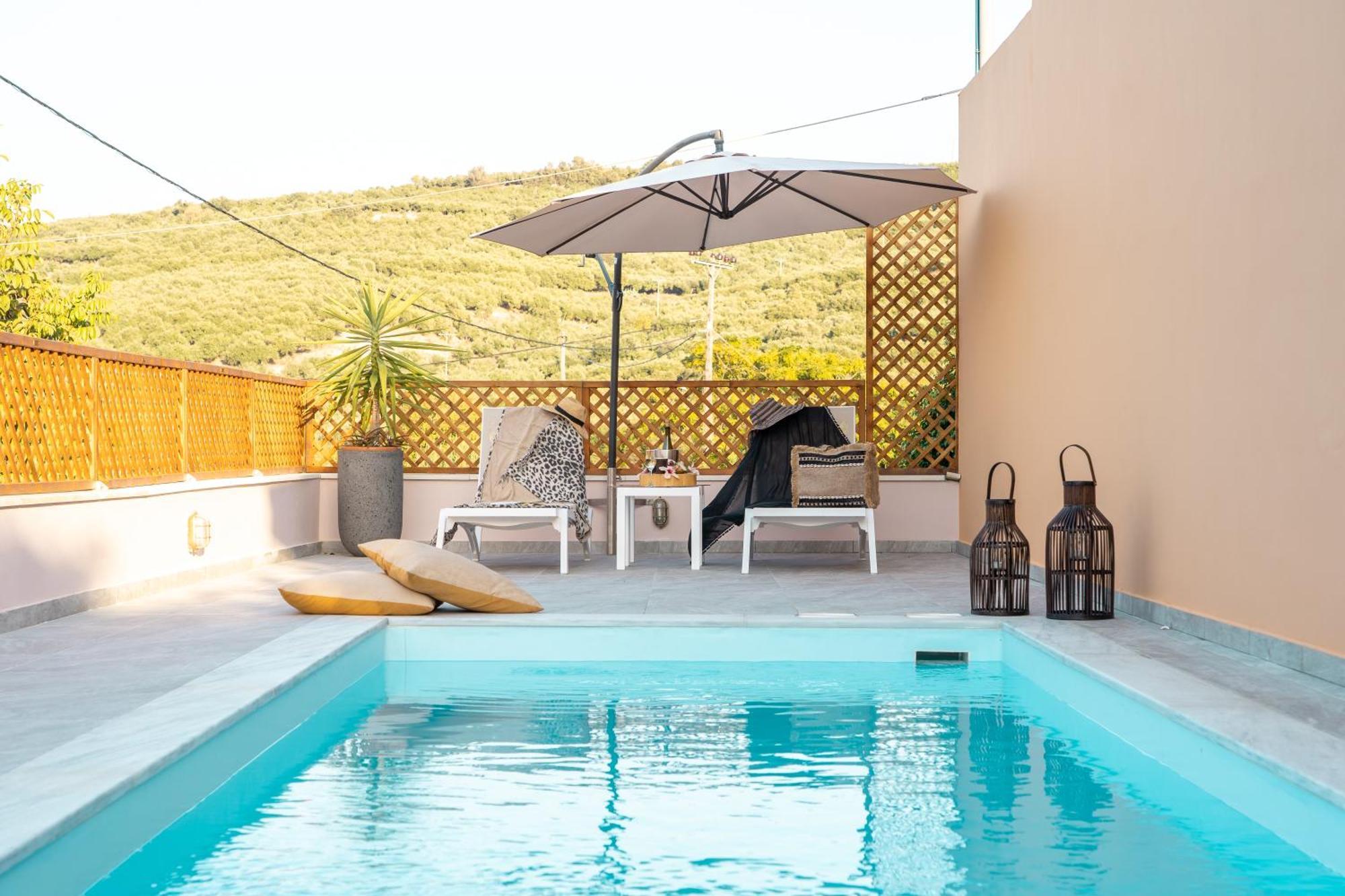 Arch Houses - Sharing Pool Spilia  Экстерьер фото